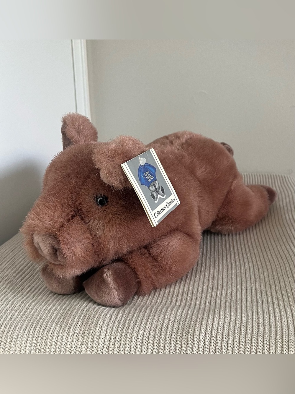 Vintage Gund Collectors Classics Piggaletto Stuffed Animal